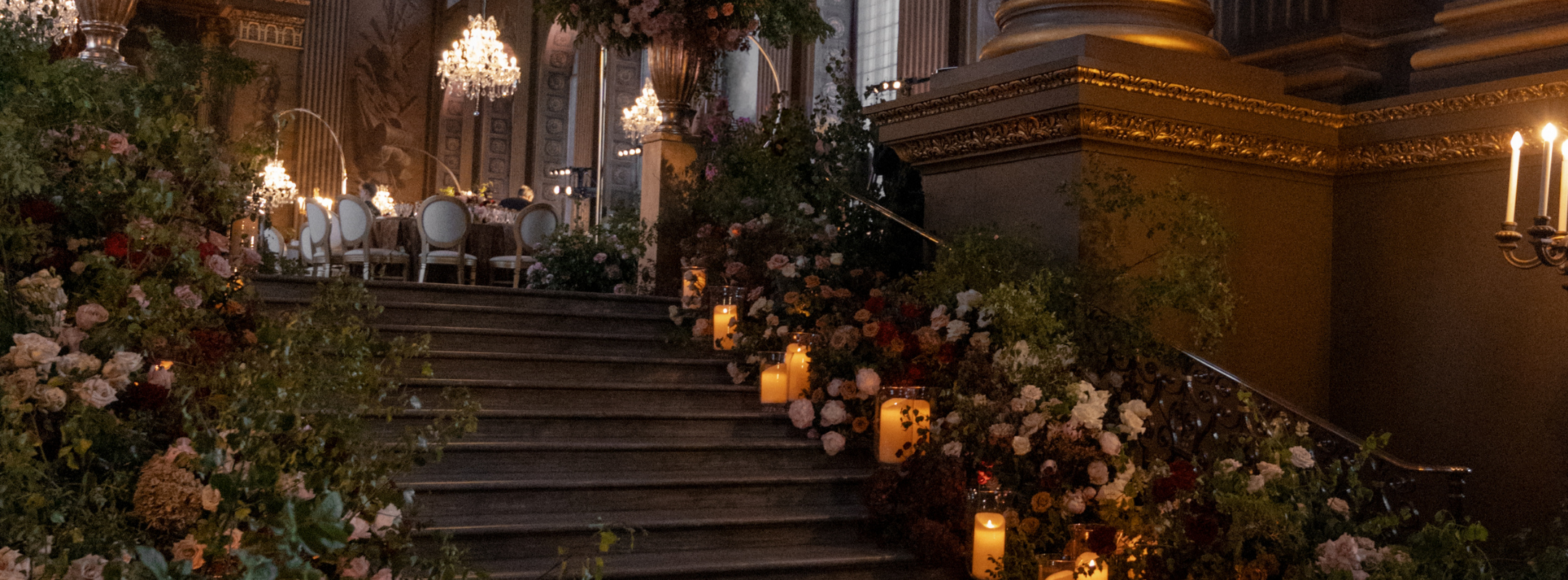 the old royal naval college in london decorated for a wedding
